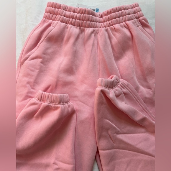 NIKE Girls Hoodie & Jogger 2 Piece Set Pink Size Medium Loose Fit - Picture 6 of 7